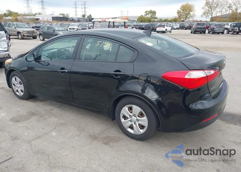 2015 Kia Forte Lx из США, поврежденный, VIN KNAFX4A62F5302169